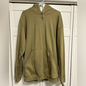 Carhartt midweight graphic sleeve logo hoodie, size XL